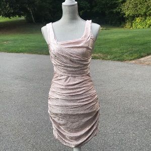 Metallic Express Cocktail Dress